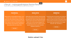 Desktop Screenshot of i-fax.pl