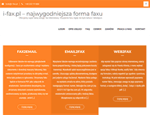 Tablet Screenshot of i-fax.pl